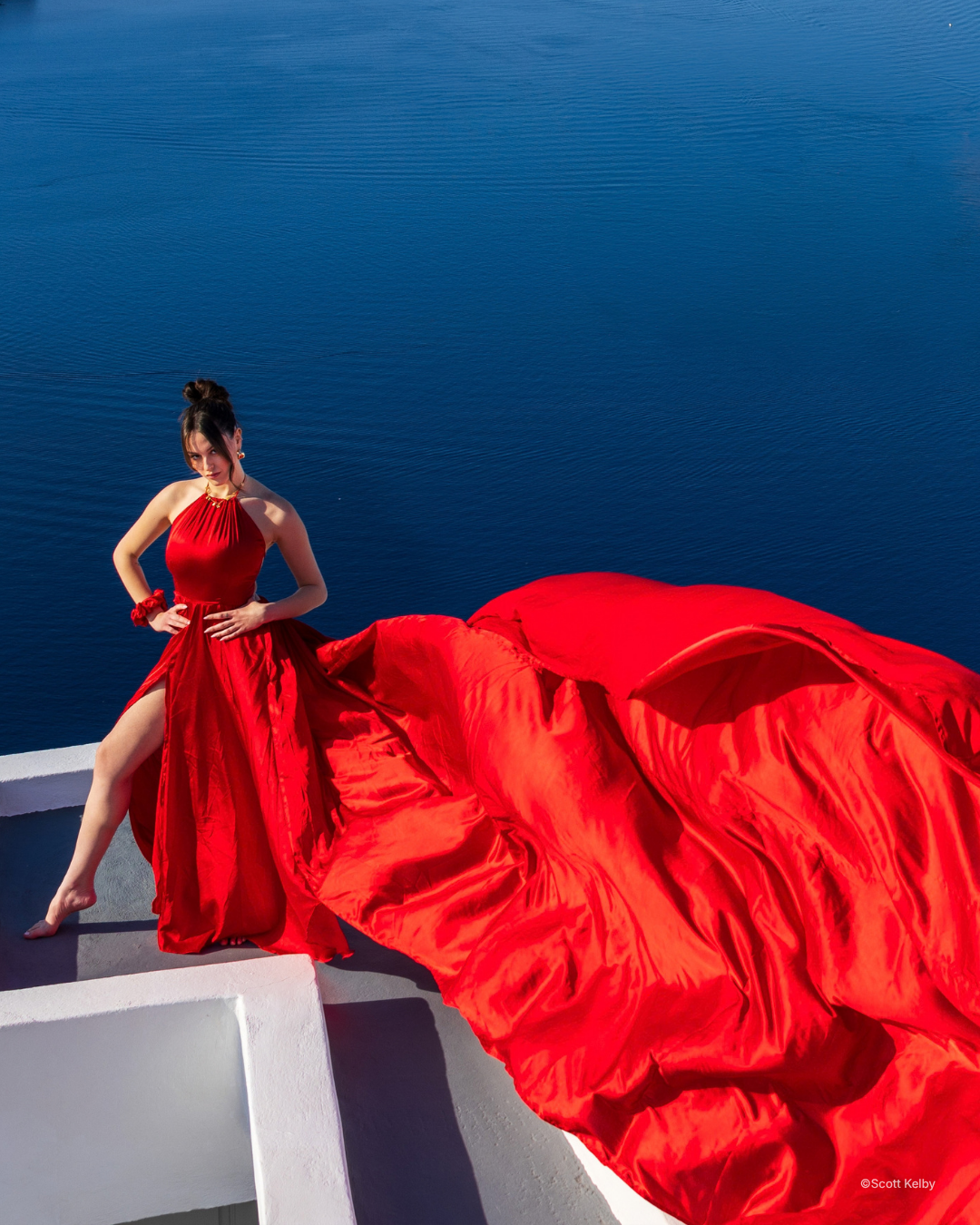 A before-and-after from Scott Kelby's 10 Things You Need to Be Doing in Lightroom course