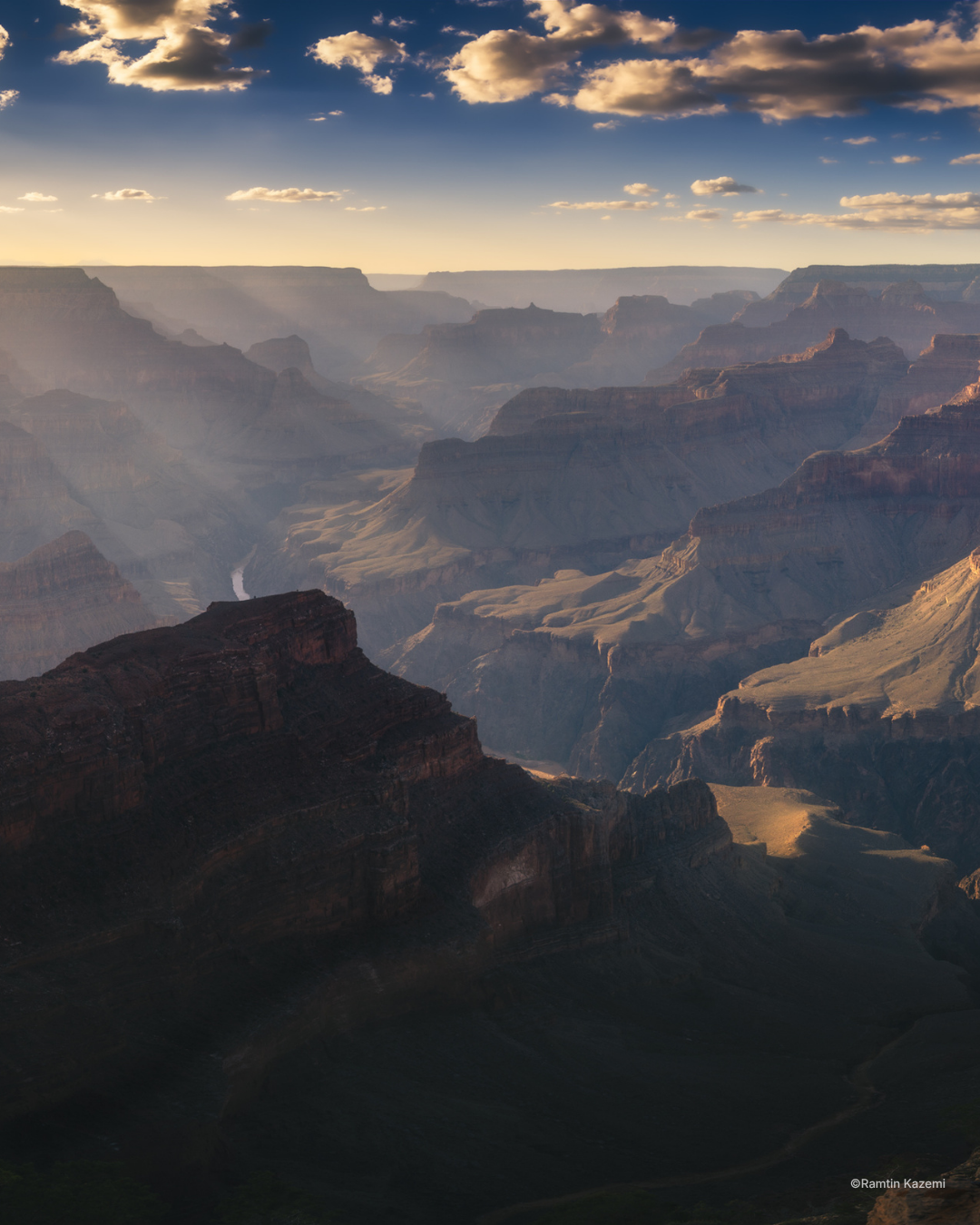 Grand Canyon photograph from Ramtin Kazemi's A Photographer's Guide to the Grand Canyon course, frame 3 of 4